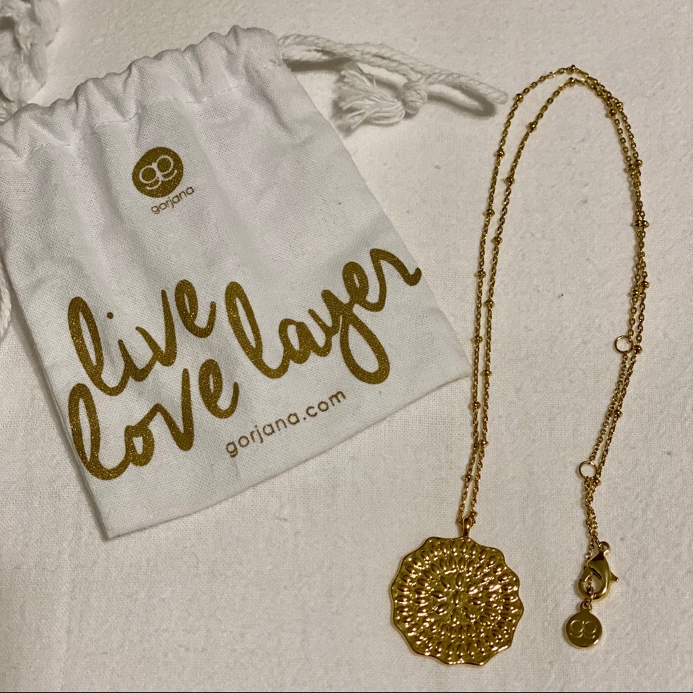 Gorjana Mosaic Coin Necklace